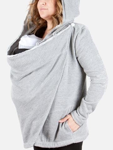 Heathered Grey Fleece